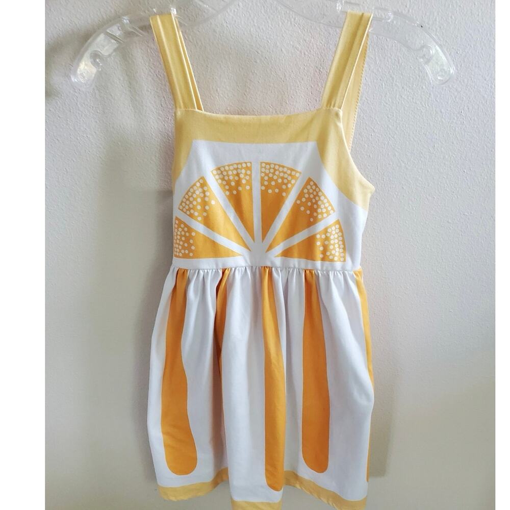 Size 8/9 Citrus Summer Fun! Cute Lemon Citrus Child’s Slip Dress Size 3XL Youth
